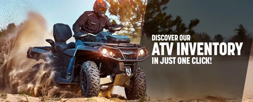 Discover our ATV inventory in just one click!